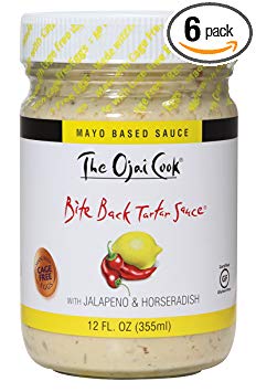 The Ojai Cook Tartar Sauce, Bite Back, 12 Ounce (Pack of 6)