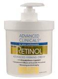 Advanced Clinicals Spa Size Retinol Firming Cream - Anti-aging 16oz