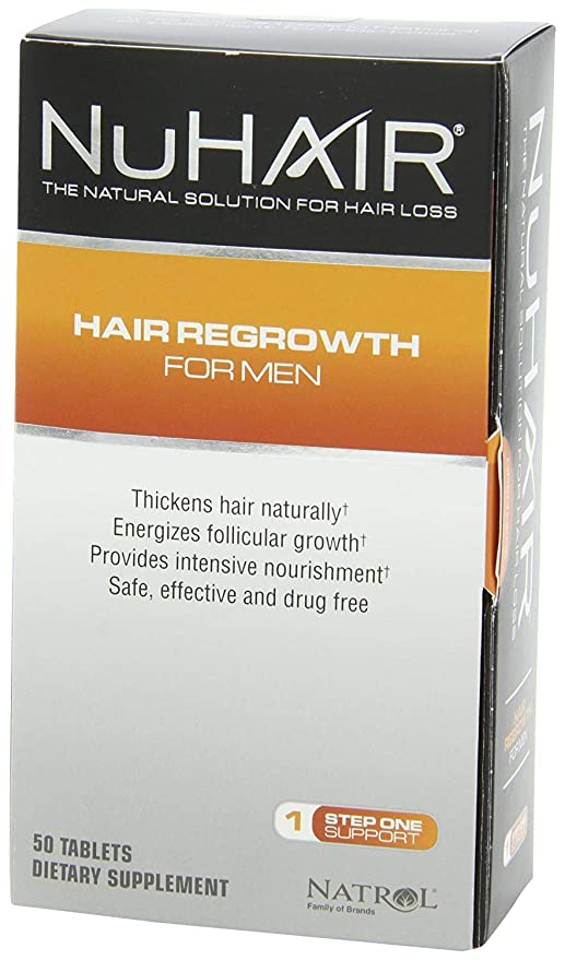 NuHair Hair Regrowth for Men Tablets 50 Tablets