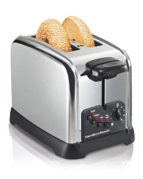 Hamilton Beach Classic Chrome 2 Slice Toaster