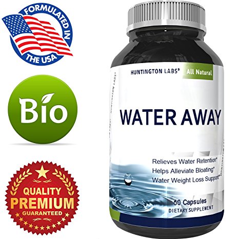 Natural Diuretic Water Loss Pills Vitamin B6 Potassium & Dandelion Root Extract Water Retention Anti-Bloating and Swelling Capsules for Women & Men With Antioxidant Green Tea