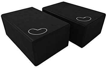 Bean Products Yoga Block 1 or 2 pack 3 in. x 6 in. x 9 in. Larger Size 4 colors by trade;