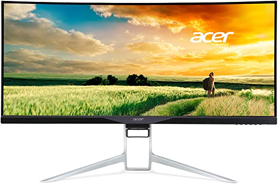 Acer Curved 34-inch UltraWide QHD (3440 x 1440) Display with 21:9 Aspect Ratio (XR341CK bmijpphz)