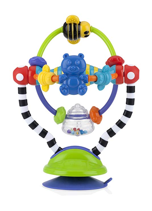 Nuby Silly Spinwheel Highchair Toy, Multi-Colour