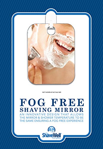 The Shave Well Company a TRULY FOG FREE Shower Shave Mirror. Truly fogless by design. Will not fall off of the wall.