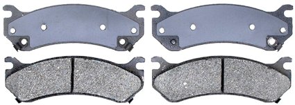 ACDelco 14D785CH Advantage Ceramic Front Disc Brake Pad Set with Hardware