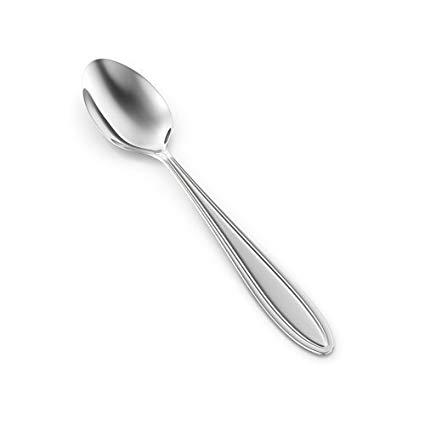 Royal Teaspoon Set of 12 - 18/10 Stainless Steel Tea Spoons, Mirror Polished Flatware Utensils - Great Coffee Spoons and Ice Cream Spoons - Use for Home, Kitchen, and Restaurant