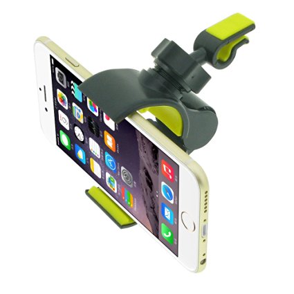 Car Mount, INCART 360° Universal Air Vent Car Mount Aircon Auto Cell Phone Car Holder Cradle for Apple iPhone 6/6s/6s plus/ 5s/4s, Samsung Galaxy S6/S6 edge/S5/S4, HTC, IOS, Android Smartphone (Black)
