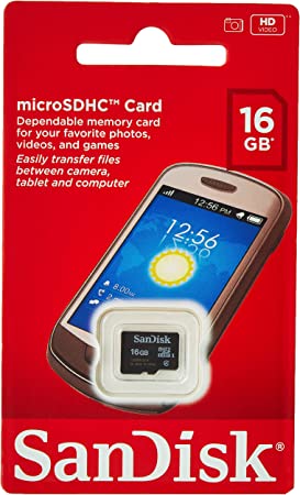 SanDisk Mobile Class4 MicroSDHC Flash Memory Card- SDSDQM-B35A with Adapter 16GB