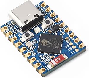 Waveshare ESP32-S3 Mini Development Board, Based On ESP32-S3FH4R2 Dual-Core Processor, 240MHz Running Frequency, 2.4GHz Wi-Fi & Bluetooth 5