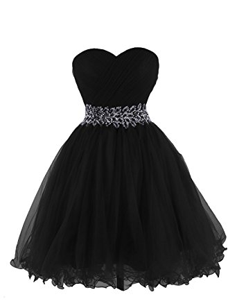 KARMA PROM Women's Sweetheart Tulle Cocktail Dress Homecoming Dress