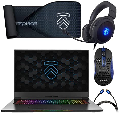 Eluktronics MAX-17 Covert Gamer Notebook PC: Intel i7-10875H 8-Core NVIDIA GeForce RTX 2070 144Hz Calibrated FHD IPS W10 Home 1TB NVMe SSD 32GB DDR4 RAM - World's Lightest 17.3" Gaming Laptop