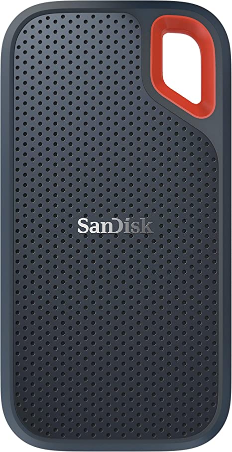 SanDisk 1TB Extreme Portable External SSD - USB-C, USB 3.1 - SDSSDE60-1T00-G25 (Renewed)