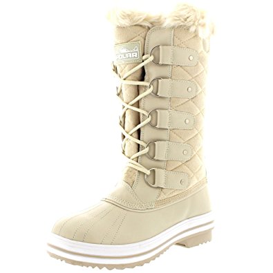 Polar Women's Nylon Tall Winter Snow Boot