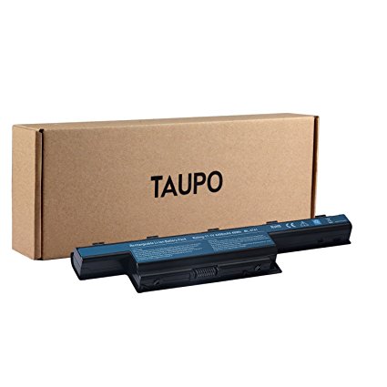 TAUPO New Laptop Battery for Acer AS10D31 AS10D51, Acer Aspire 5253 5251 5336 5349 5551 5552 5560 5733 5733Z Acer TravelMate 5740 5735 5735Z 5740G Gateway NV55C NV50A NV53A NV59C