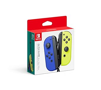 Nintendo Switch Blue/Neon Yellow Joy-Con