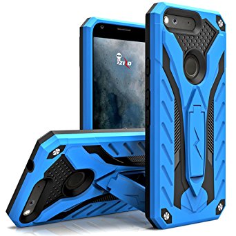 Google Pixel XL Case, Zizo [Static Series] Shockproof [Military Grade Drop Tested] w/ Kickstand [Google Pixel XL Heavy Duty Case] Impact Resistant