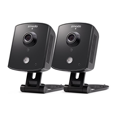 Zmodo Replay 720P HD WiFi Wireless IP Security Surveillance Camera Indoor 2-Pack