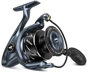 KastKing ReKon Saltwater Spinning Reel – Up to 55LBs Max Drag Big Game Fishing Reel - Innovative NyliTech Body- Water Resistant - MaxiDur 5 1 1 Corrosion-Resistance Bearing System