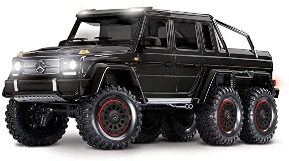 Traxxas TRX-6 Scale and Trail Crawler with Mercedes-Benz G 63 AMG Body: 6X6 Electric Trail Truck with TQi Link Enabled 2.4GHz Radio System