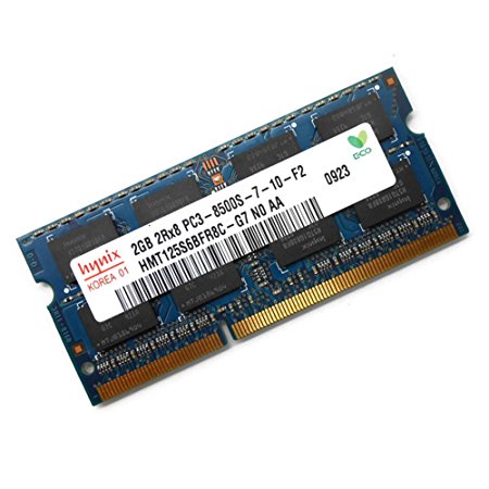 Hynix 2GB 2Rx8 PC3-8500S-7-10-F2 Laptop RAM Memory for Apple Laptops - Check for compatibility before purchasing