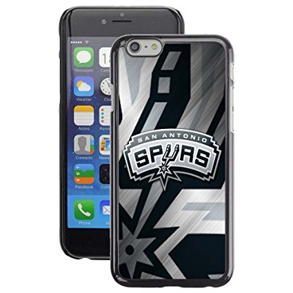 iPhone 5 Case, iPhone 5S Cover, iPhone SE Cases, SA Spurs Basketball Team Logo 05 Drop Protection Never Fade Anti Slip Scratchproof Black Hard Plastic Case