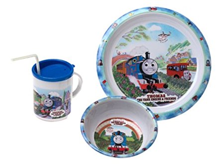 Thomas & Friends - 3 Piece Dinnerware Set- Pecoware