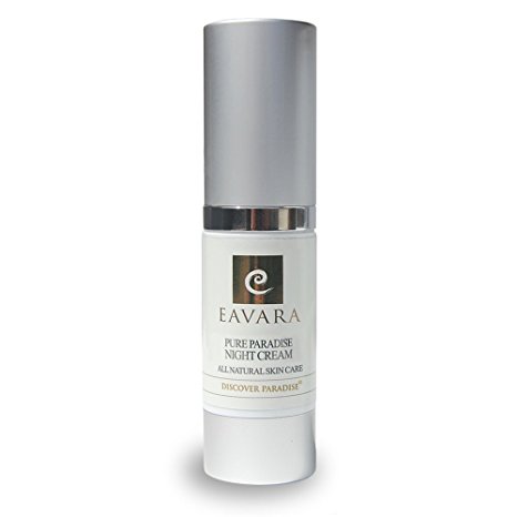 Organic Retinol Night Cream For Women | Eavara Anti-Aging Natural Skin Care With Hyaluronic Acid | Hydrating Face Moisturizer