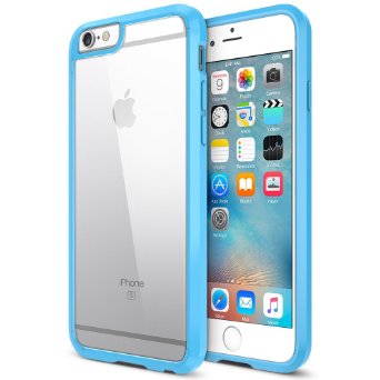 iPhone 6S Case, Trainium [Clear Cushion] Premium Clear Hard Back Panel   TPU Bumper for Apple iPhone 6 (2014) / iPhone 6s (2015) - Shock Absorbing   Scratch Resistant Frame Cover Case - Moonstone Blue