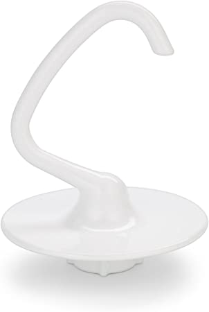 KitchenAid Coated 'C' Dough Hook for Tilt Head Stand Mixers, 3.5 Qt, White