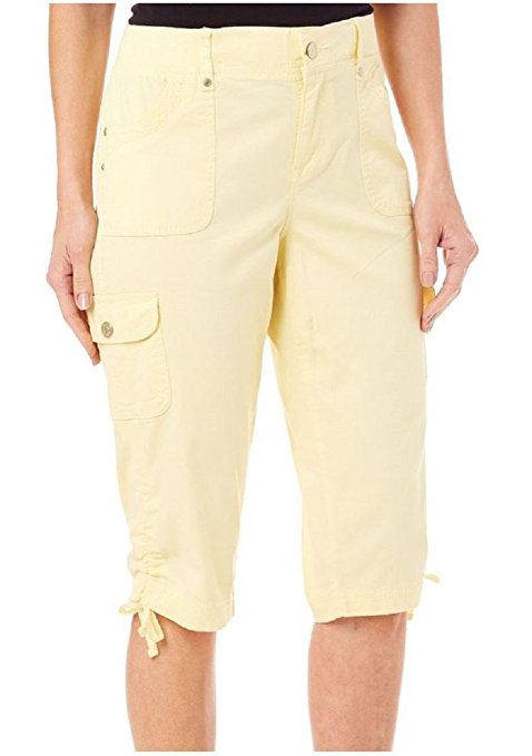 Gloria Vanderbilt Women's Lana Cargo Skimmer Pant