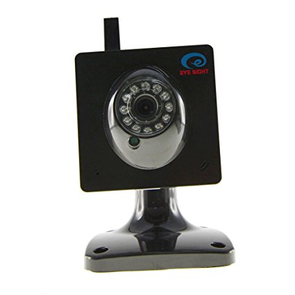 EYE SIGHT ES-IP910IW Indoor Mini H.264 Megapixel Surveillance P2P IP Camera (Black)