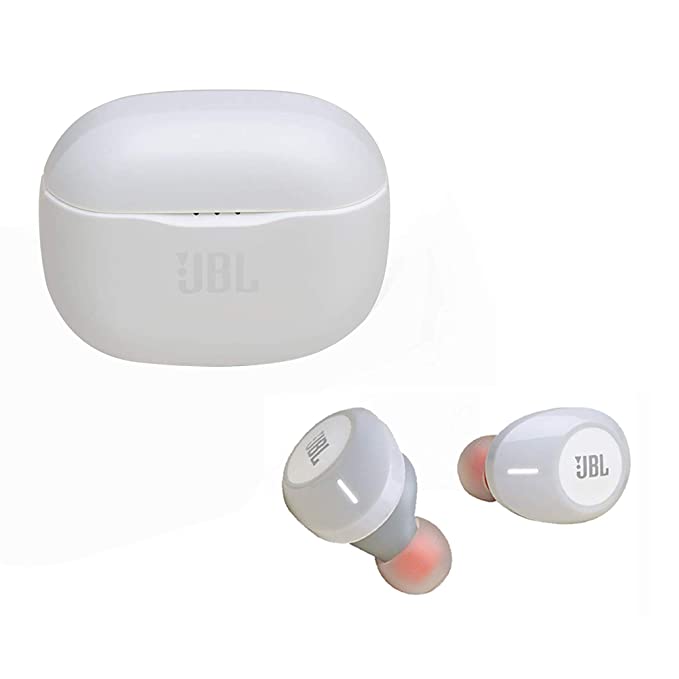 JBL Tune 120TWS by Harman True Wireless in Ear Headphones with 16 Hours Playtime, Stereo Calls & Quick Charge (Black)