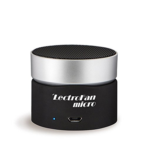 LectroFan - Micro, Wireless Sound Machine With A Twist, Black