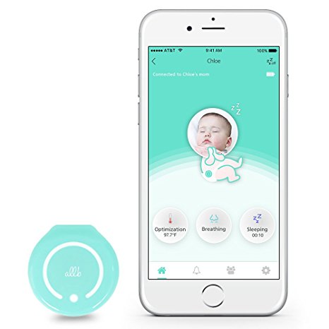 allb, A Smart Wearable Baby Monitor - Breathing, Skin Temperature and Prone Position Detection / Sleep Logging