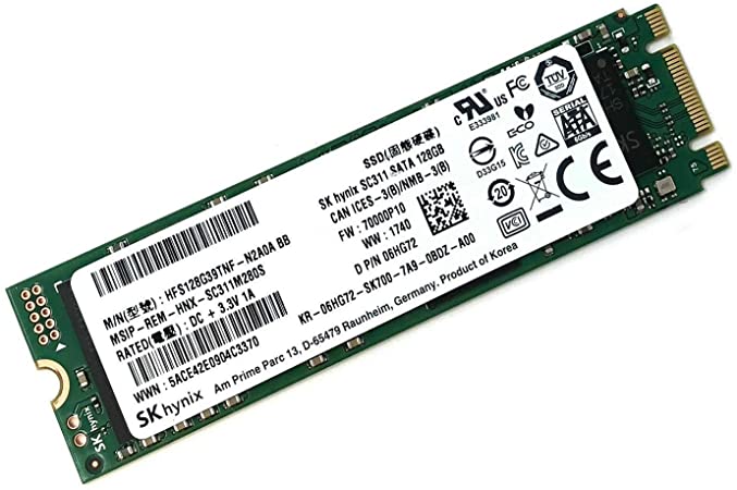 SK Hynix SC311 SATA 128GB M.2 Solid State Drive HFS128G39TNF-N2A0A BB