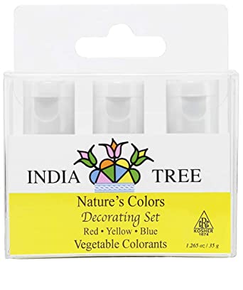 India Tree Nature's Colors Decorating Set, 1.265 Ounce