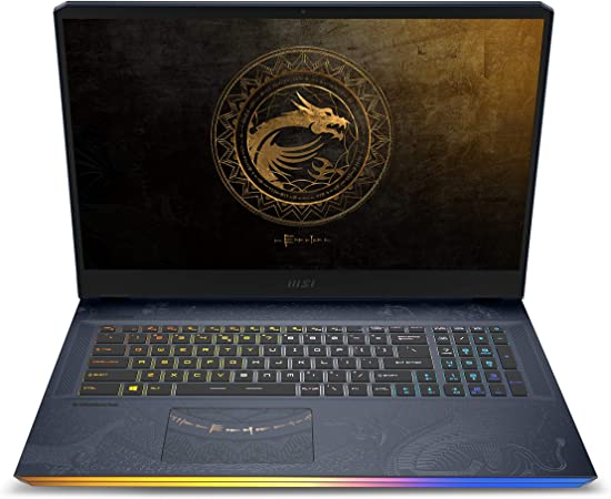 MSI GE76 10UH-607CA Dragon Tiamat 17.3" 300Hz 3ms Gaming Laptop Intel Core i7-10870H RTX3080 32GB 1TB NVMe SSD Win10 VR Ready