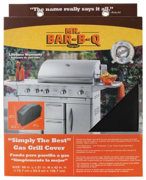 Mr. Bar-B-Q Platinum Prestige Large Grill Cover, 68 by 21 by 42 inches