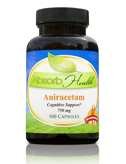 Aniracetam | 750mg | 100 Capsules | Powerful Nootropic