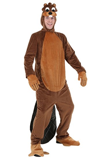 FunCostumes Adult Busy Beaver Costume