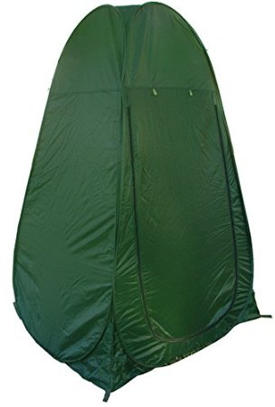 TMSreg Portable Pop up Tent Camping Beach Toilet Shower Changing Room Outdoor Bag Green