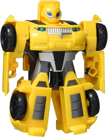 Transformers Playskool Heroes Rescue Bots Academy Classic Heroes Team Bumblebee Converting Toy, 4.5-Inch Action Figure, Kids Ages 3 and Up