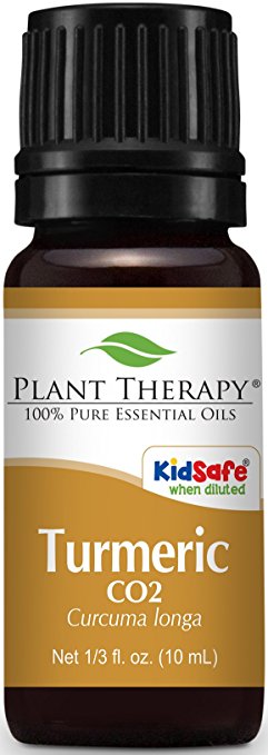 Plant Therapy Turmeric CO2 Essential Oil. 100% Pure, Undiluted, Therapeutic Grade. 10 ml (1/3 oz).