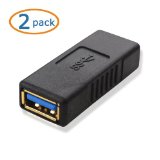Cable Matters 2 Pack Gold-Plated SuperSpeed USB 30 Female Coupler