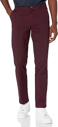 Amazon Essentials Men's Straight-Fit Casual Stretch Chino Pant