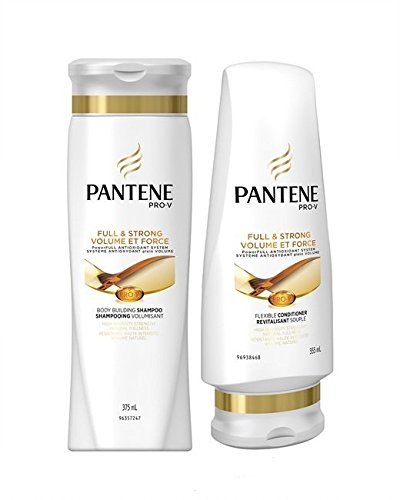 Pantene Pro-V Shampoo & Conditioner Set, Full & Strong Body Building, 12 Ounce Each