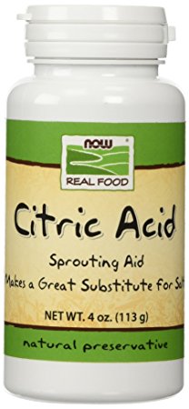 Now Foods Citric Acid 100% Pure 4 oz