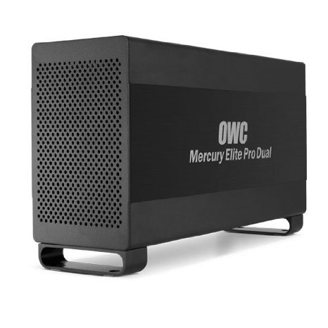 8.0TB 7200RPM OWC Mercury Elite Pro Dual USB 3.0 & Thunderbolt RAID External Drive