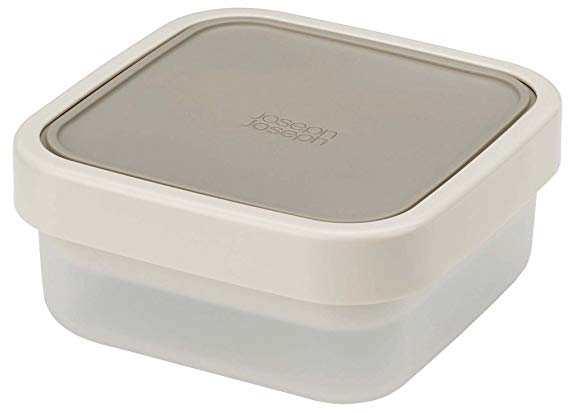 Joseph Joseph GoEat Space Saving Salad Box with Salad Dressing Pot - Grey